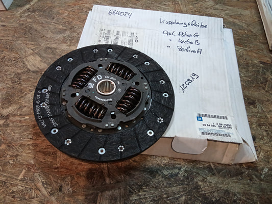 Astra G Vectra B Zafira A Kupplungsscheibe original GM NEU