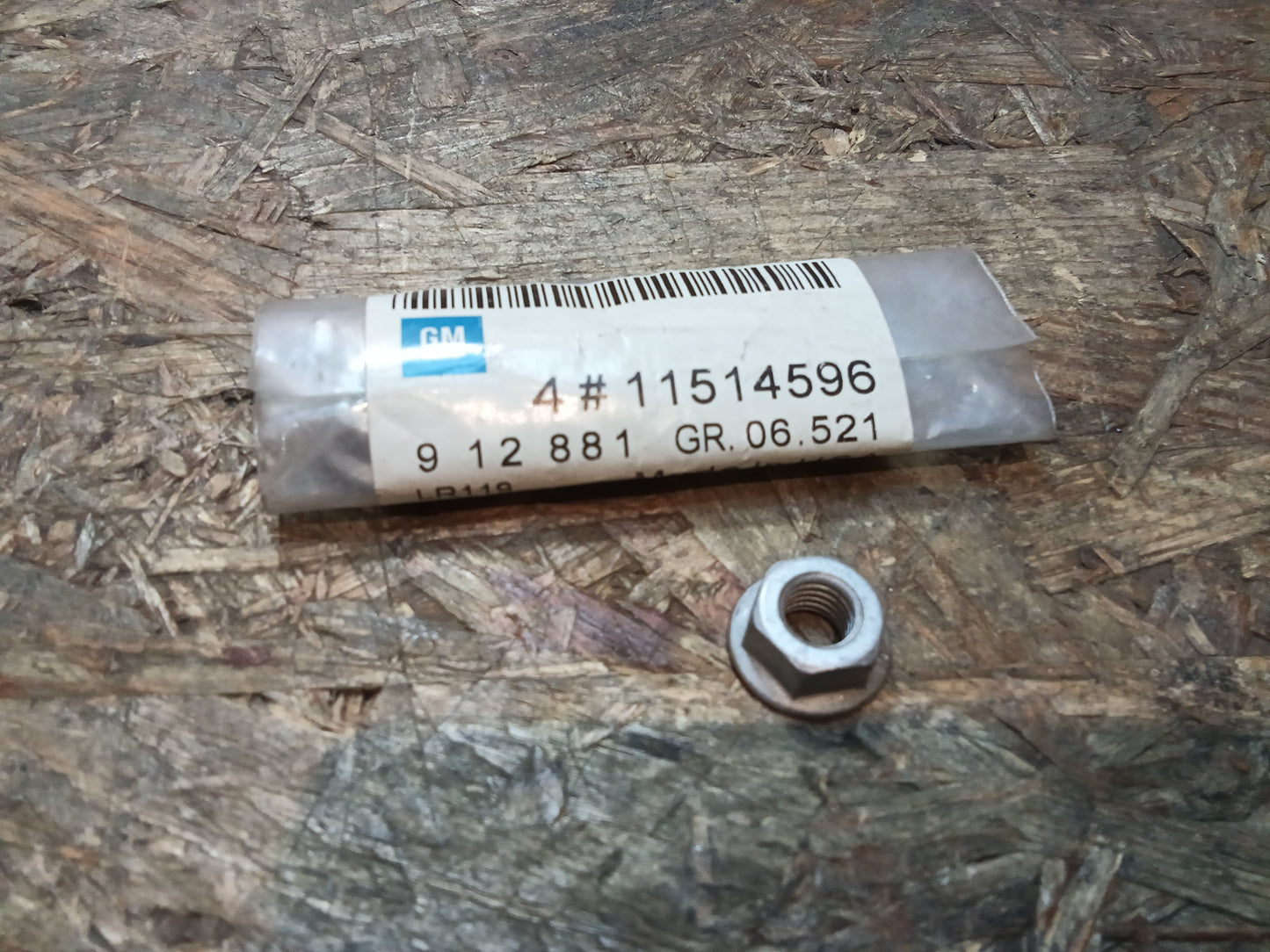 Opel Mutter M8x1.25mm original GM NEU