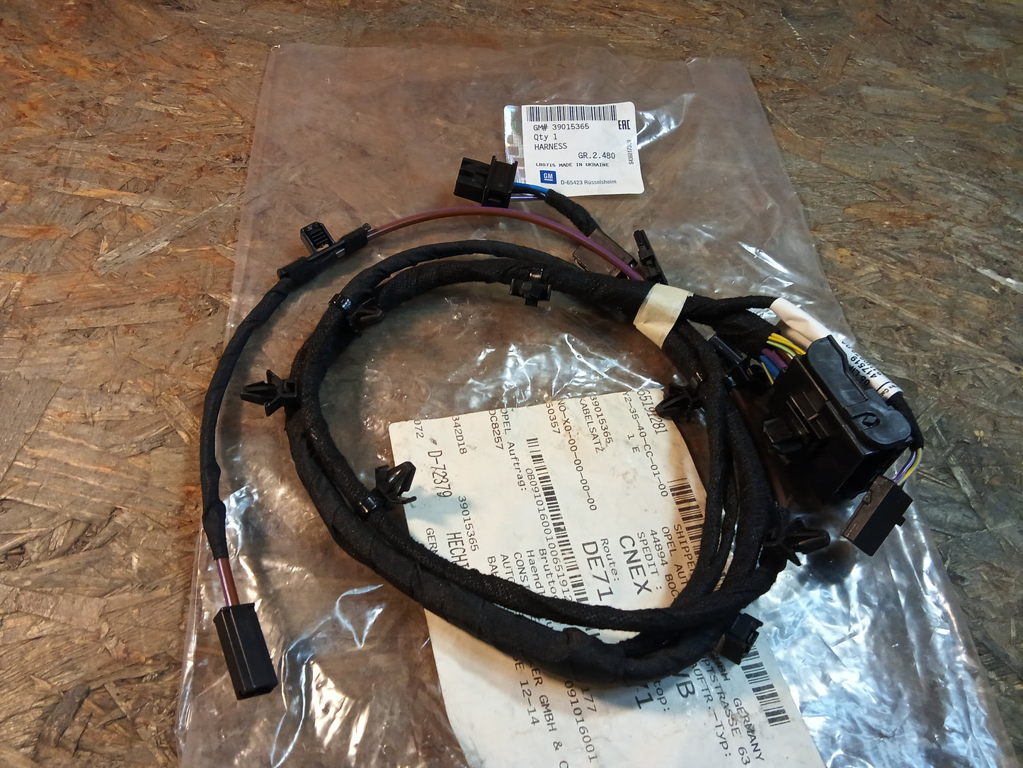 Astra K Kabelbaum Heckklappe original GM NEU