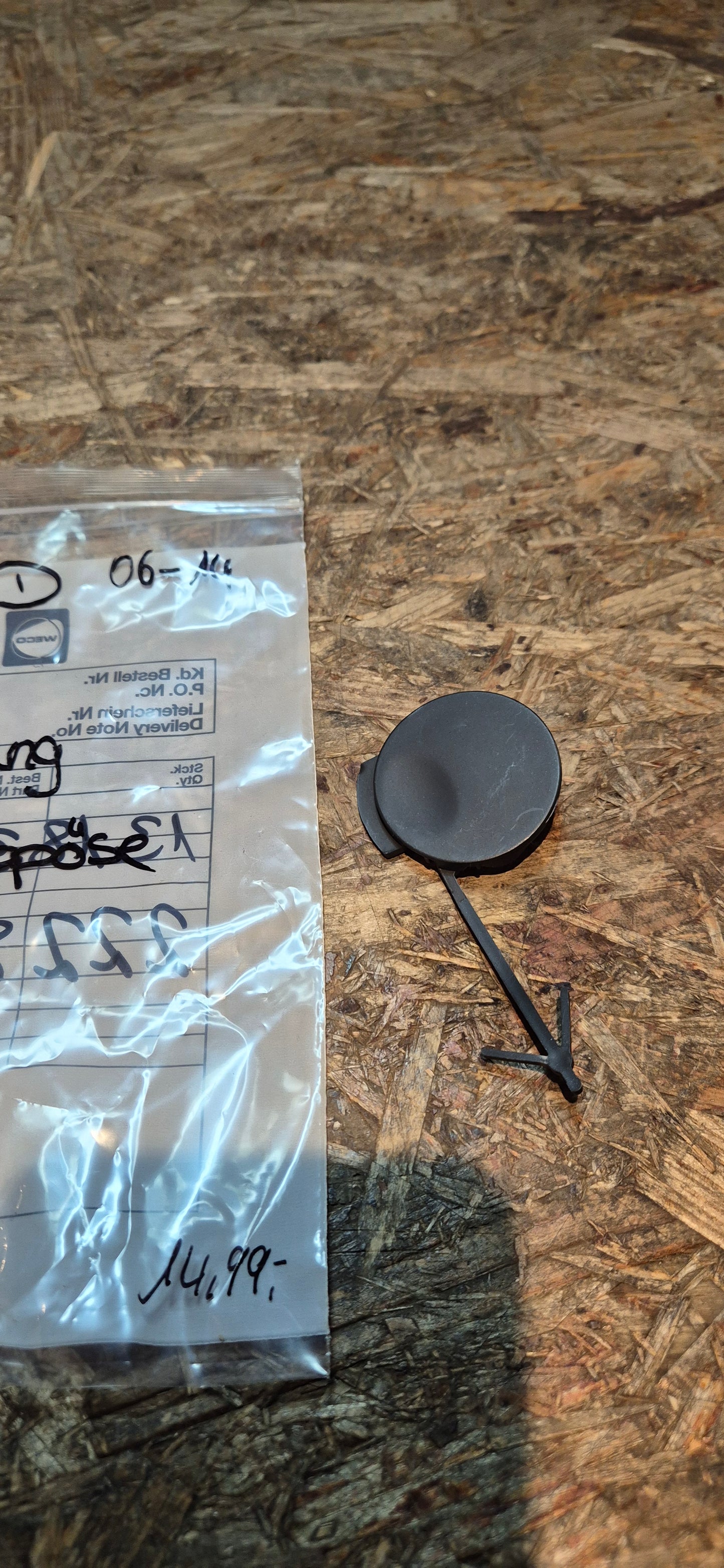 Abdeckung Abschleppöse hinten, Corsa, Original GM Neu