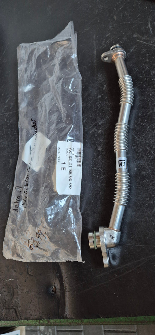 Öldrucklaufrohr Turbolader Astra Original GM Neu