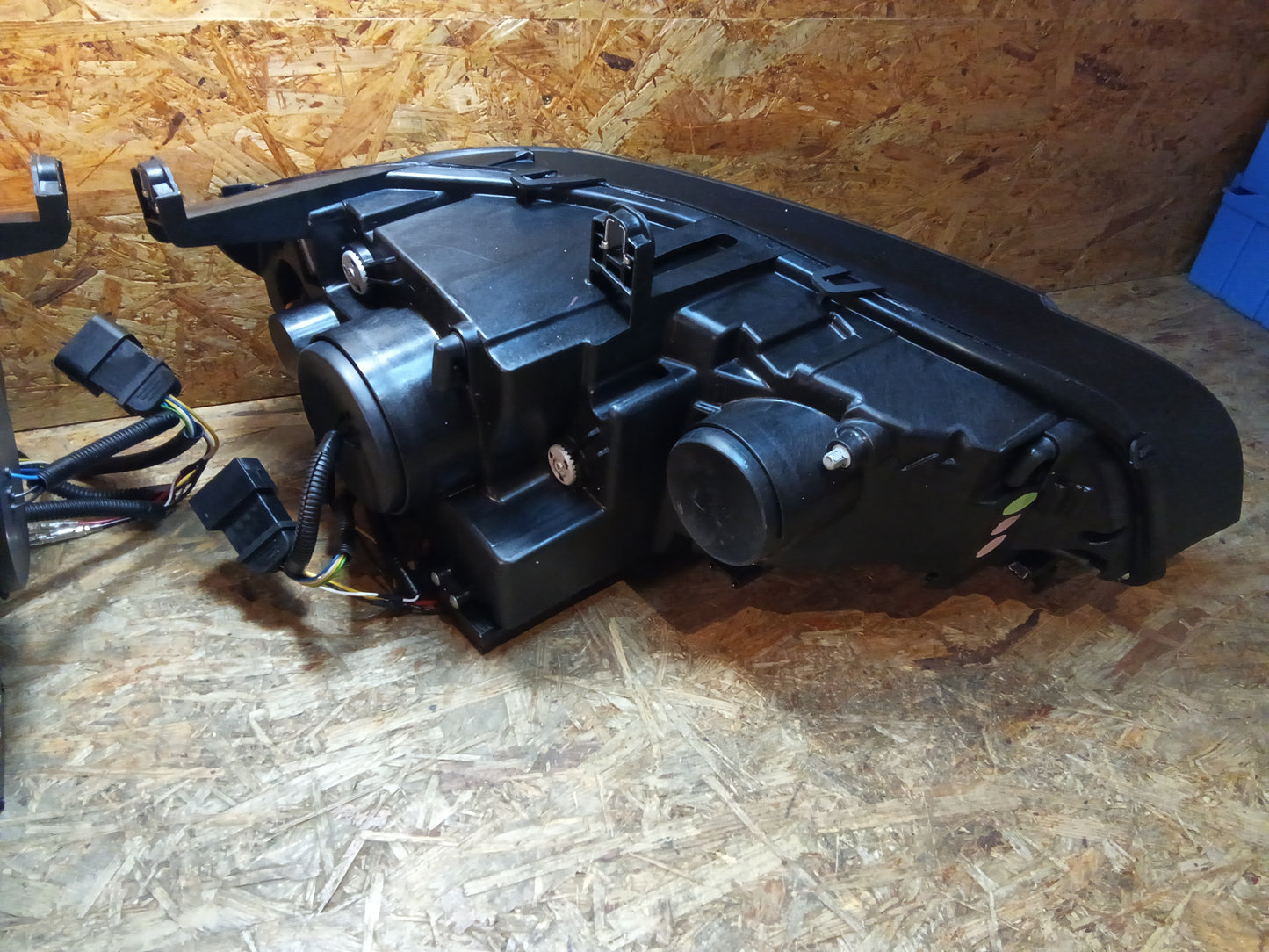 Xenon Schwarz DRL Scheinwerfer passend für BMW X5 (E70) 2008-2010