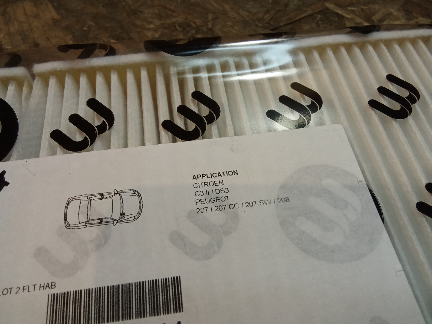 Citroen Peugeot Luftfilter original Eurorepar NEU