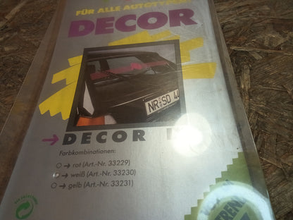 Diverse Fahrzeuge Decor weiß NEU NOS