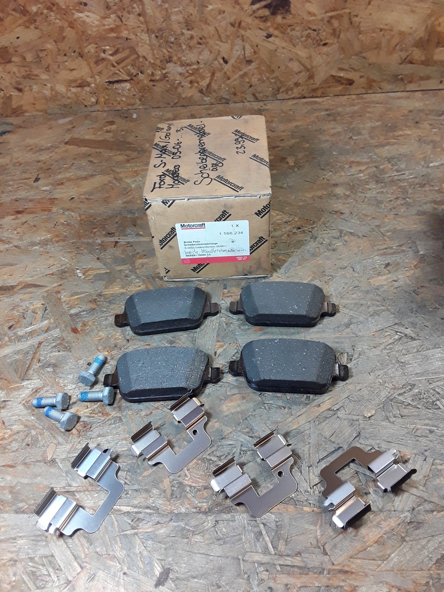 Ford S-Max/ Galaxy/ Mondeo Bj 05.06-... Scheibenbremsbeläge original Ford NEU