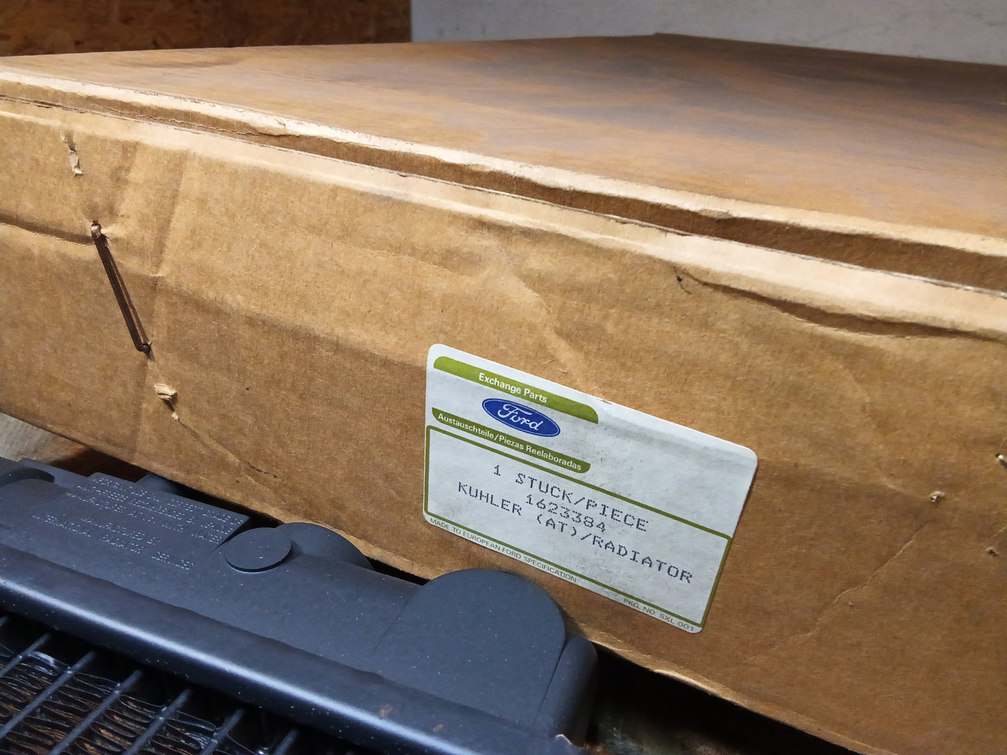 Ford Escort MK3 1.6 RS Turbo BJ 11.84-12.85 Motorkühler original Ford NEU