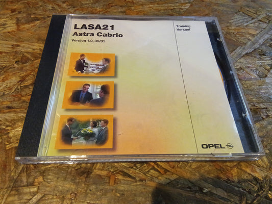 Lernprogramm CD LASA21 für Astra Cabrio original Opel