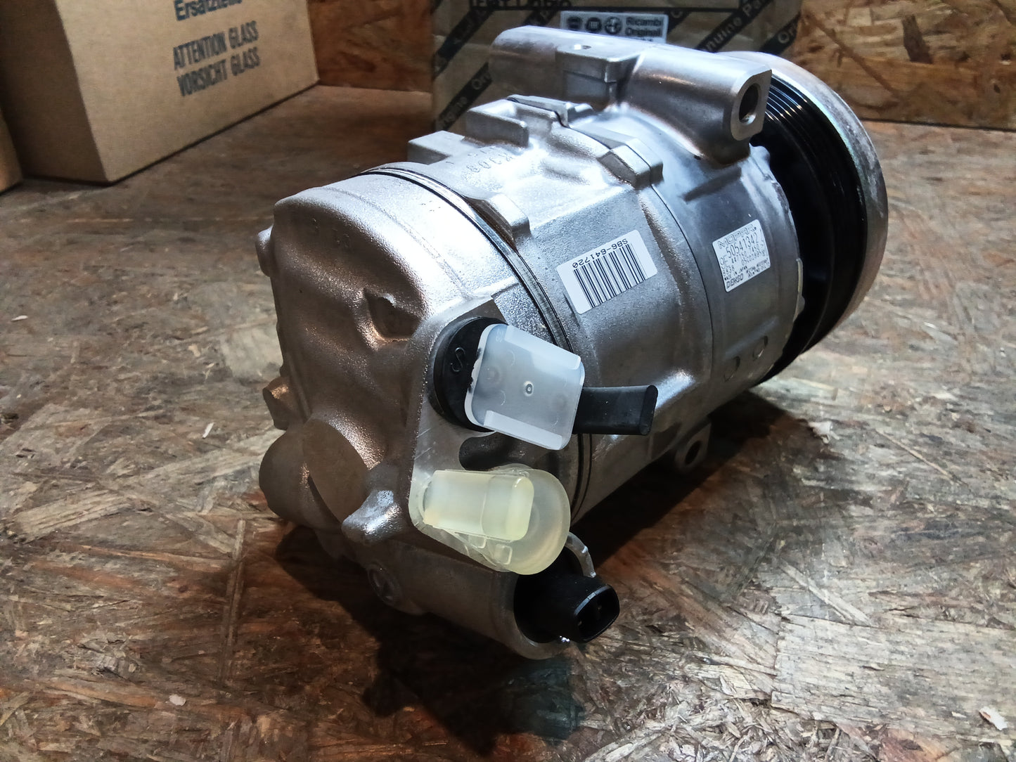 Opel Combo Combi Fiat Doblo Lancia Delta Klimakompressor original Ricambi NEU