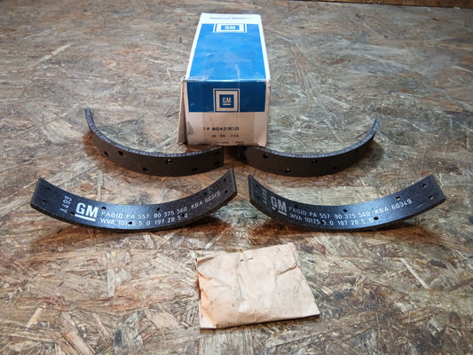 Corsa A Kadett E/D Bremsbackenbelagsatz original GM Opel NEU