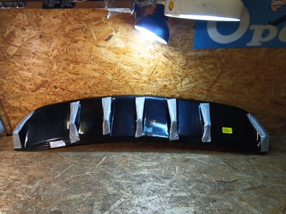 Heckdiffusor Einsatz ABS Volkswagen Golf 6, Edition 35, Typ.1K Schwarz Glanz