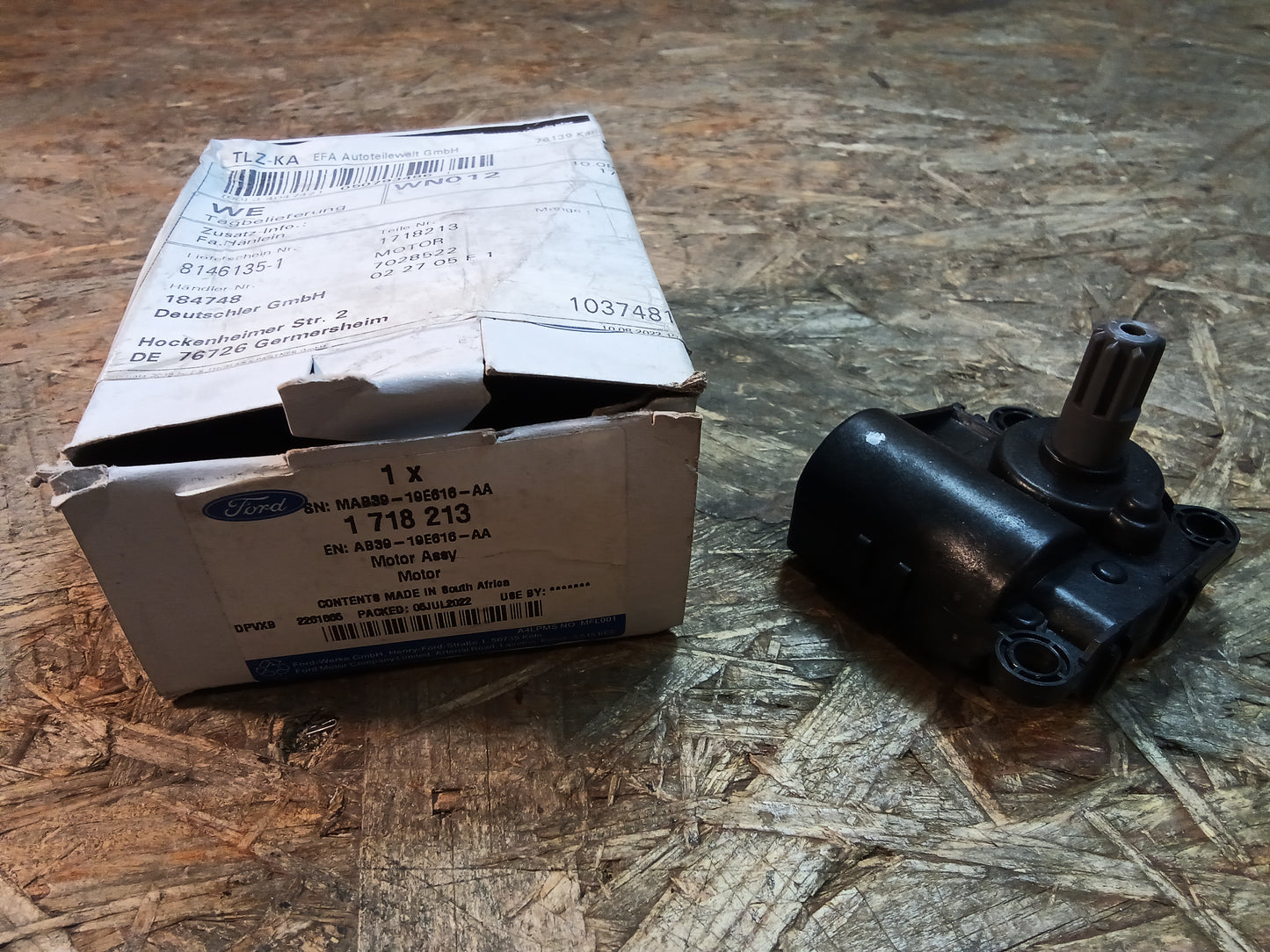 Ford Ranger BJ 11-12 Stellmotor Heizung original Ford NEU