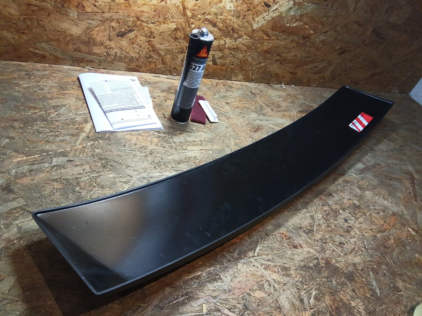 Audi TT (8J) Rieger Heckscheibenblende    ABS, 
inkl. Gutachten, Montagezubehör