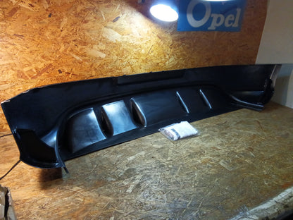 Heckansatz mit Diffusor Volkswagen Golf 5, 1K Bj.: 2003-2008 Schwarz Matt