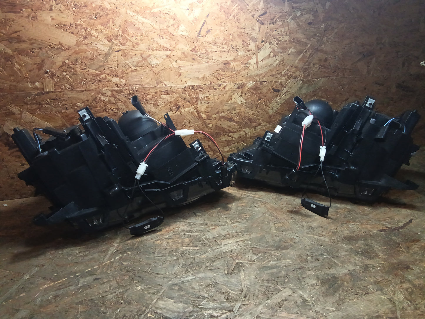 Tuning-Tec LED Angel Eyes Scheinwerfer für BMW 3er E46 Coupe / Cabrio 99-03 schwarz Set (LPBMG5)