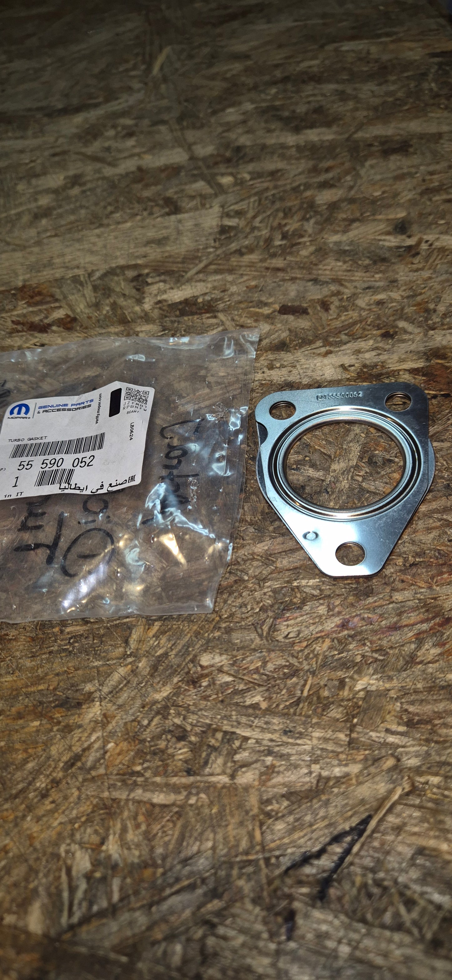 Dichtung Turbolader, Astra, Original GM Neu