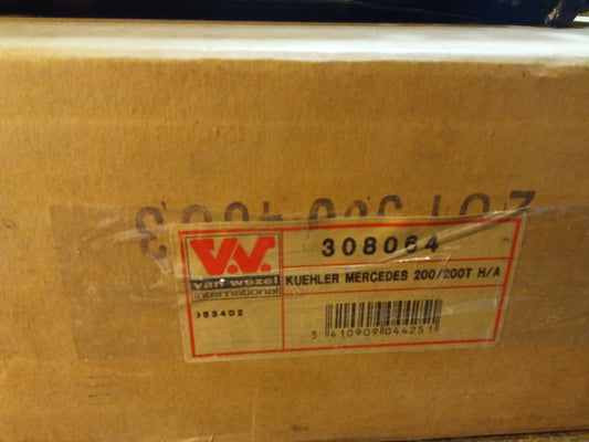 Mercedes Benz W124 84-93, 190 82-83 Kühler original Van Wezel NEU