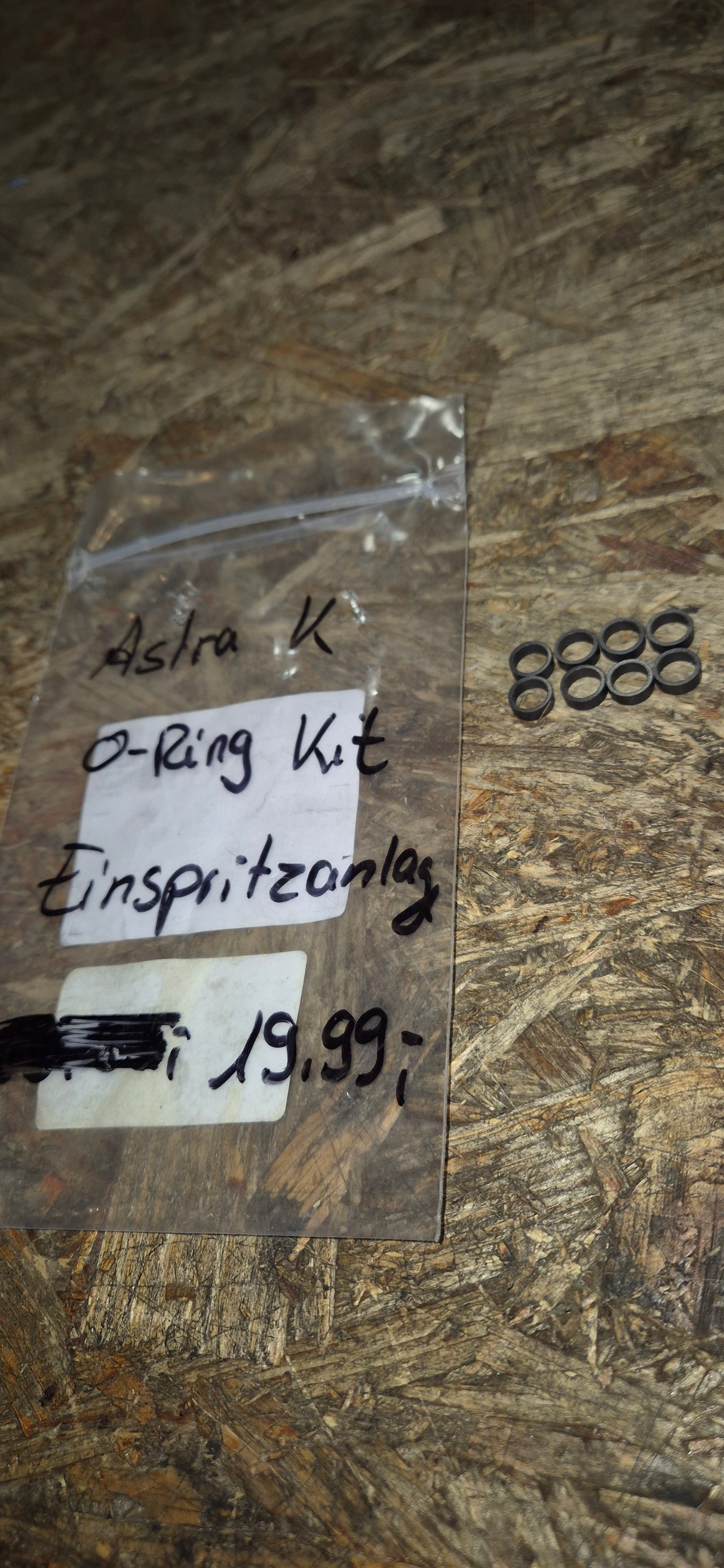 O-Ring Kit Einspritzanlage, Astra, Original Neu