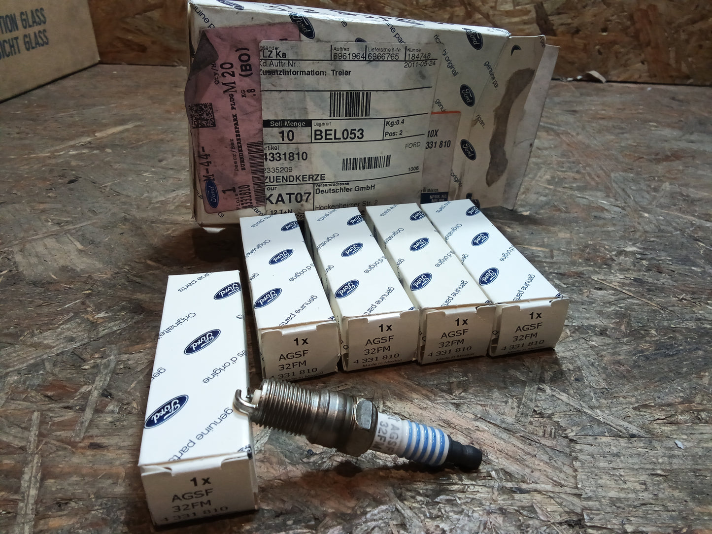 Ford Mondeo 2.5 Zündkerzensatz 5Stk original Ford NEU