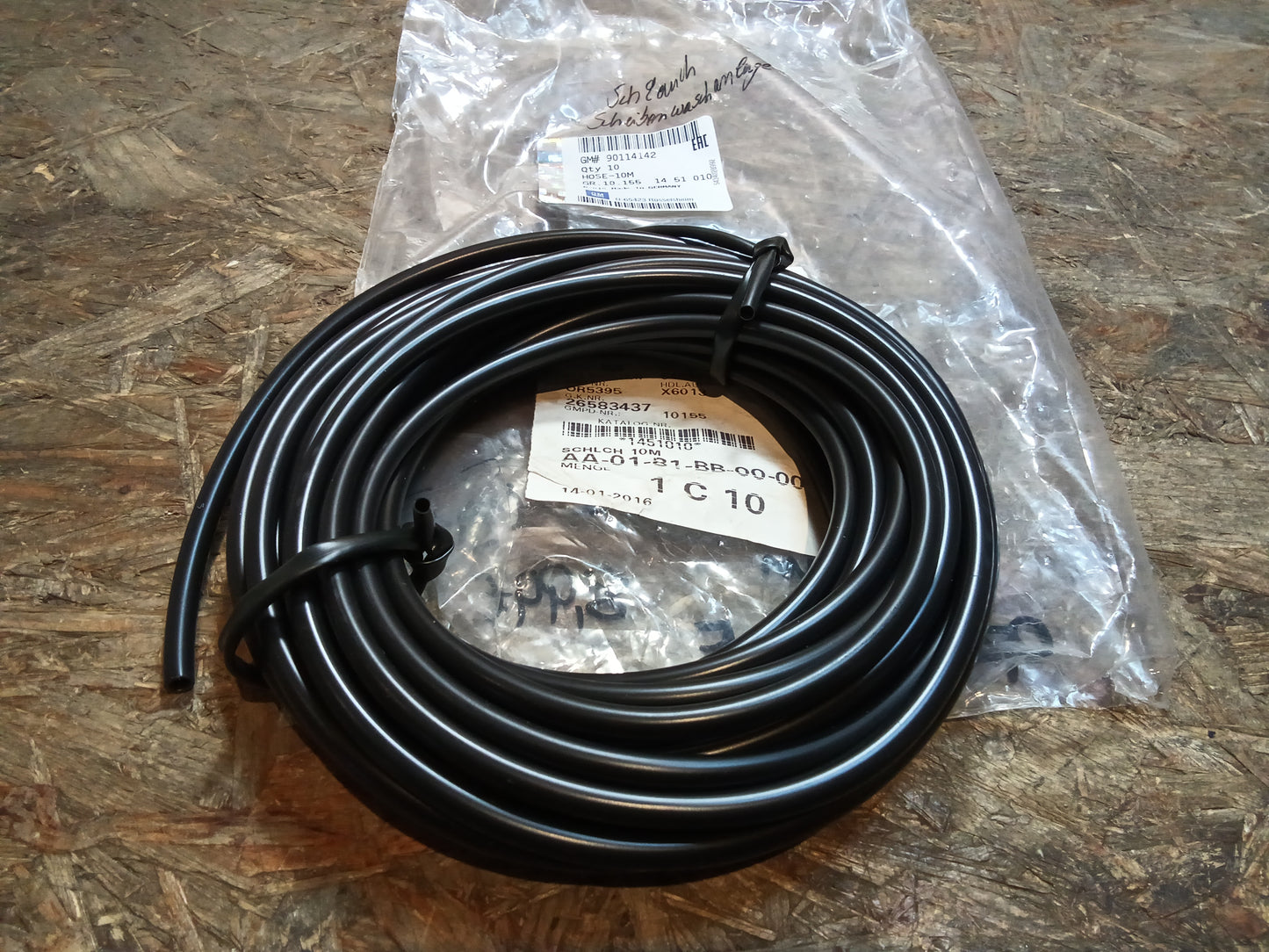 Astra F Schlauch Scheibenwaschanlage 4m original GM NEU