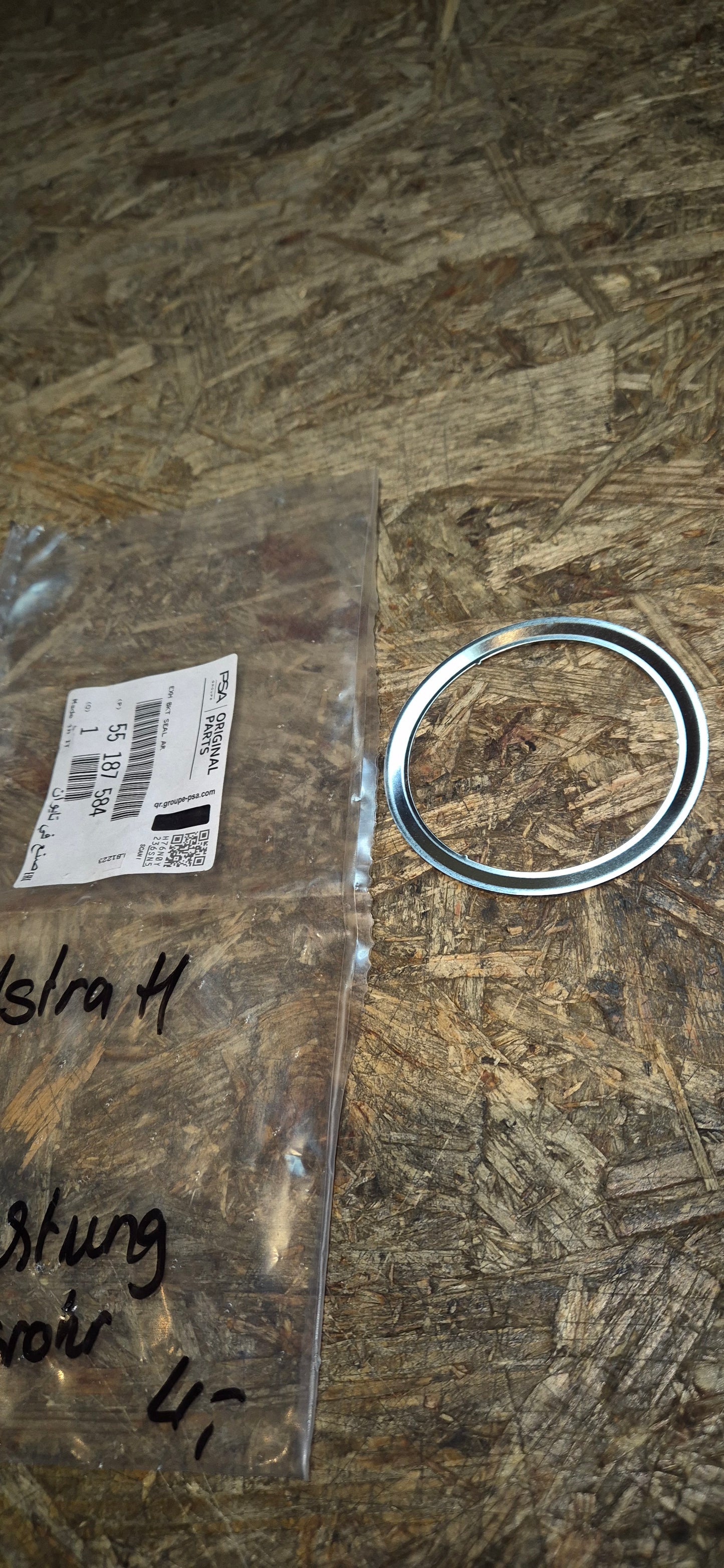Dichtung Abgasrohr, Astra, Original Neu