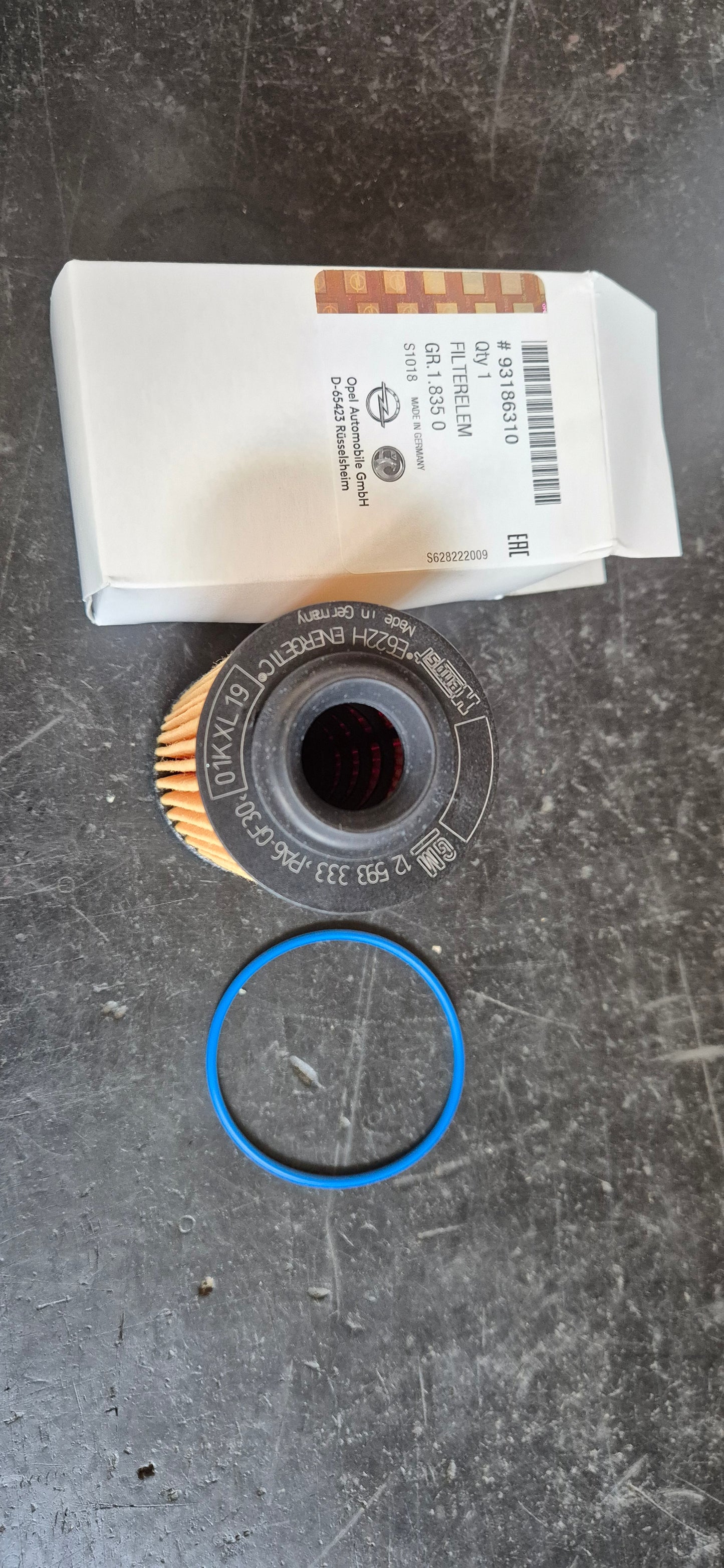 Ölfilter / Filtereinsatz Insignia, Vectra, Saab Original GM Neu