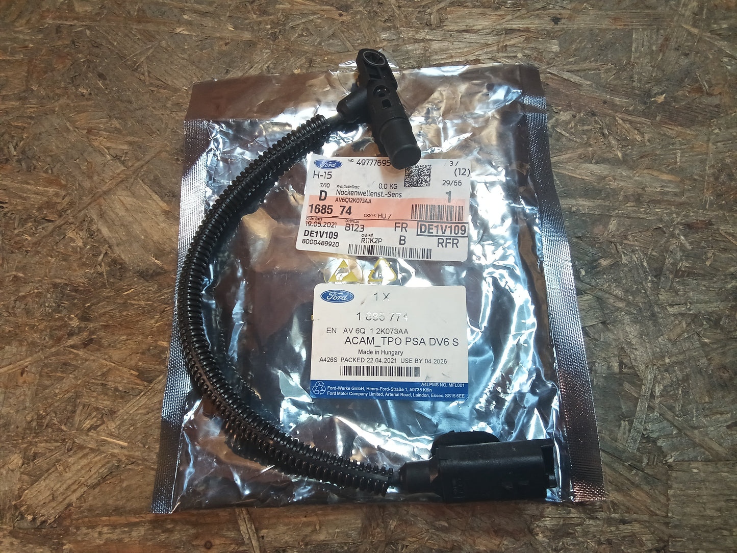 Ford Fiesta, Fusion 1.4TDCi Nockenwellensensor original Ford NEU