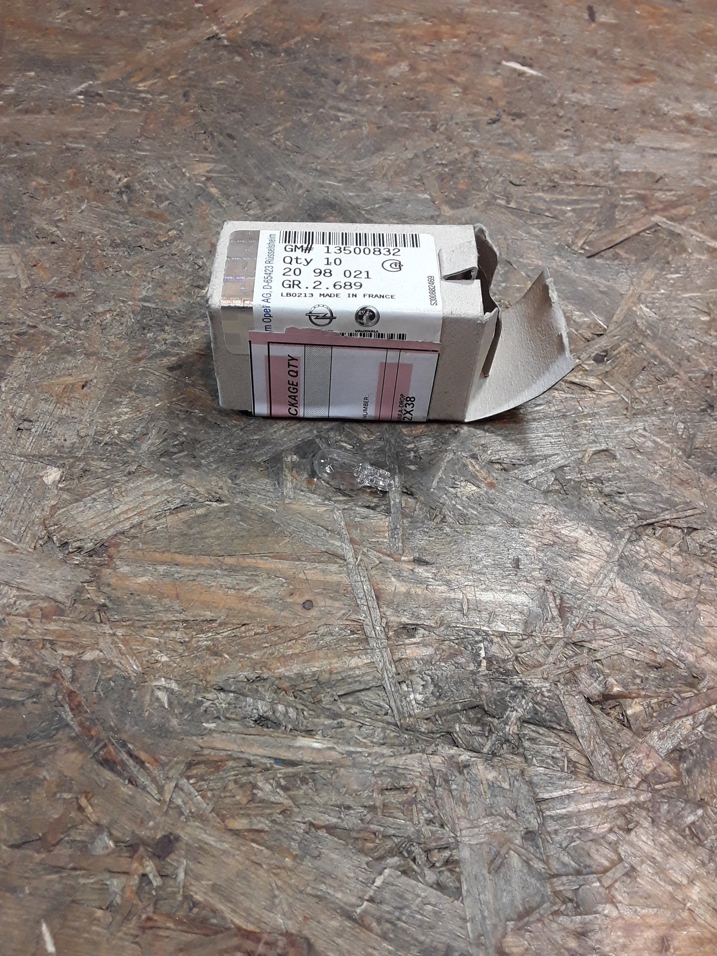 Universal Glühbirne an Armaturenbrett original GM NEU