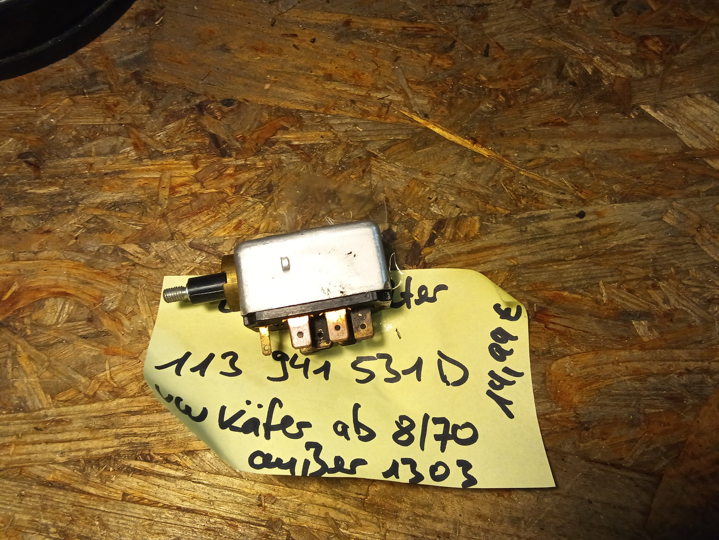 VW Käfer ab 08.70 außer 1303 Lichtschalter original VW NEU aus Altbestand