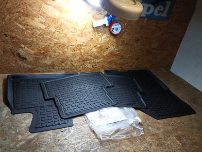 Opel Crossland X Fußmattensatz Gummi original GM NEU