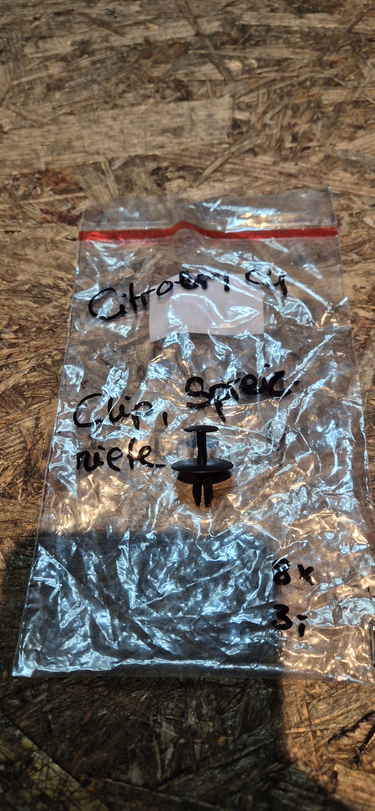 Clip Spreizniete, C4, Original Neu