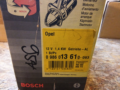 Diverse Fahrzeuge Anlasser original Bosch NEU