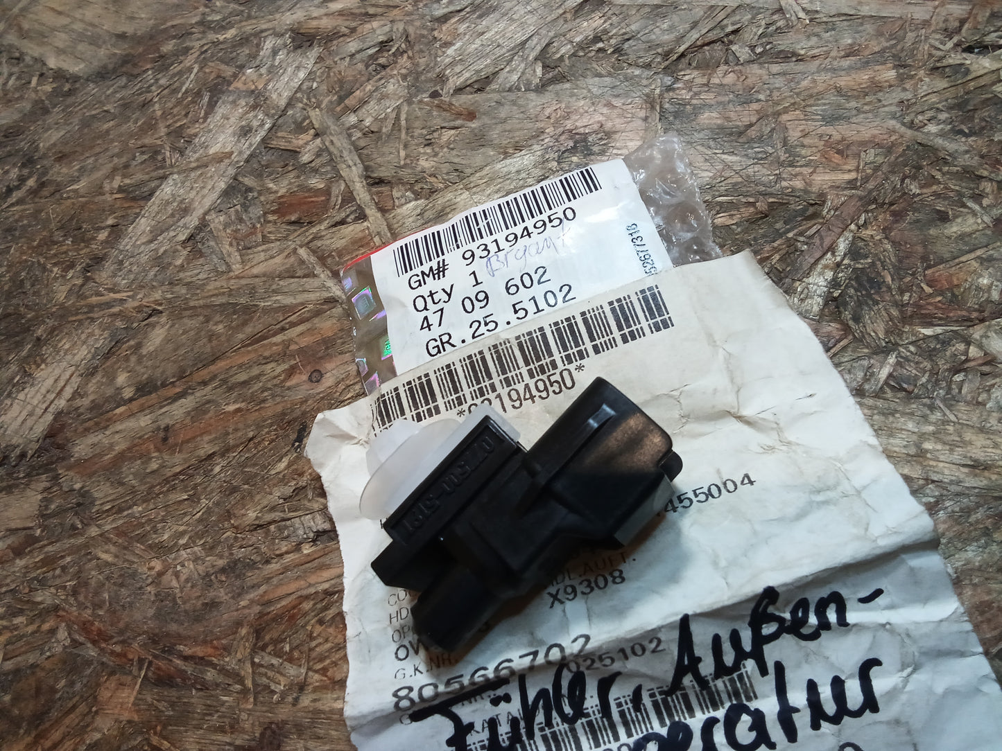 Agila B Fühler Temperatur original GM NEU