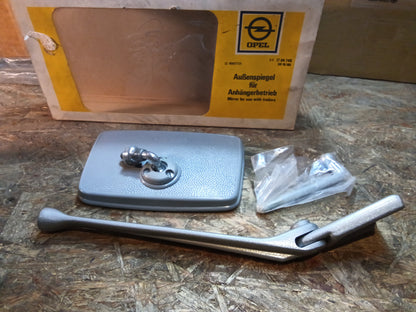 Kadett Rekord Monza Senator Außenspiegel für Anhängerbetrieb original Opel NEU