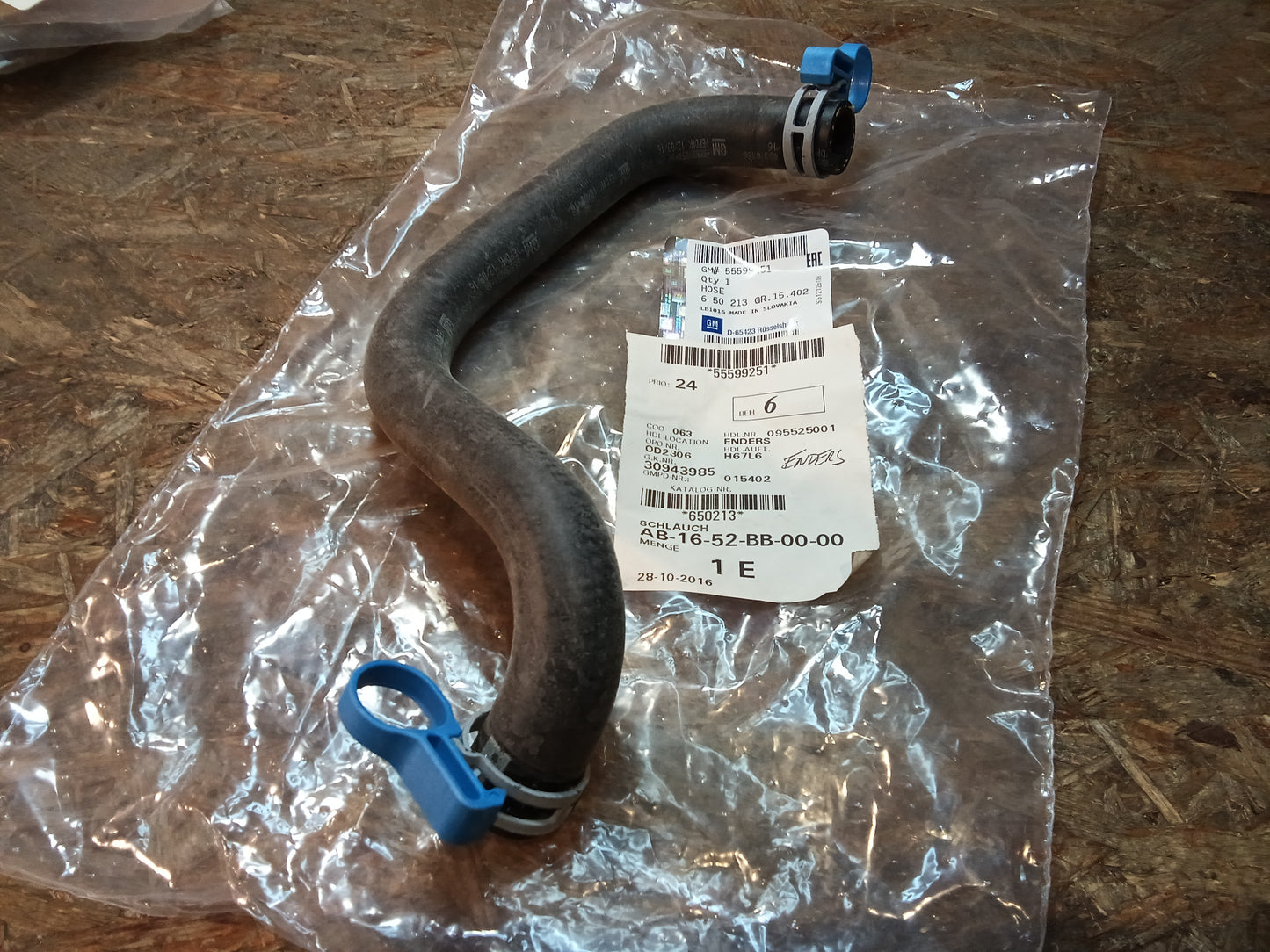 Insignia A/B Zafira C 2.0 CDTi Kühlmittelschlauch original GM NEU