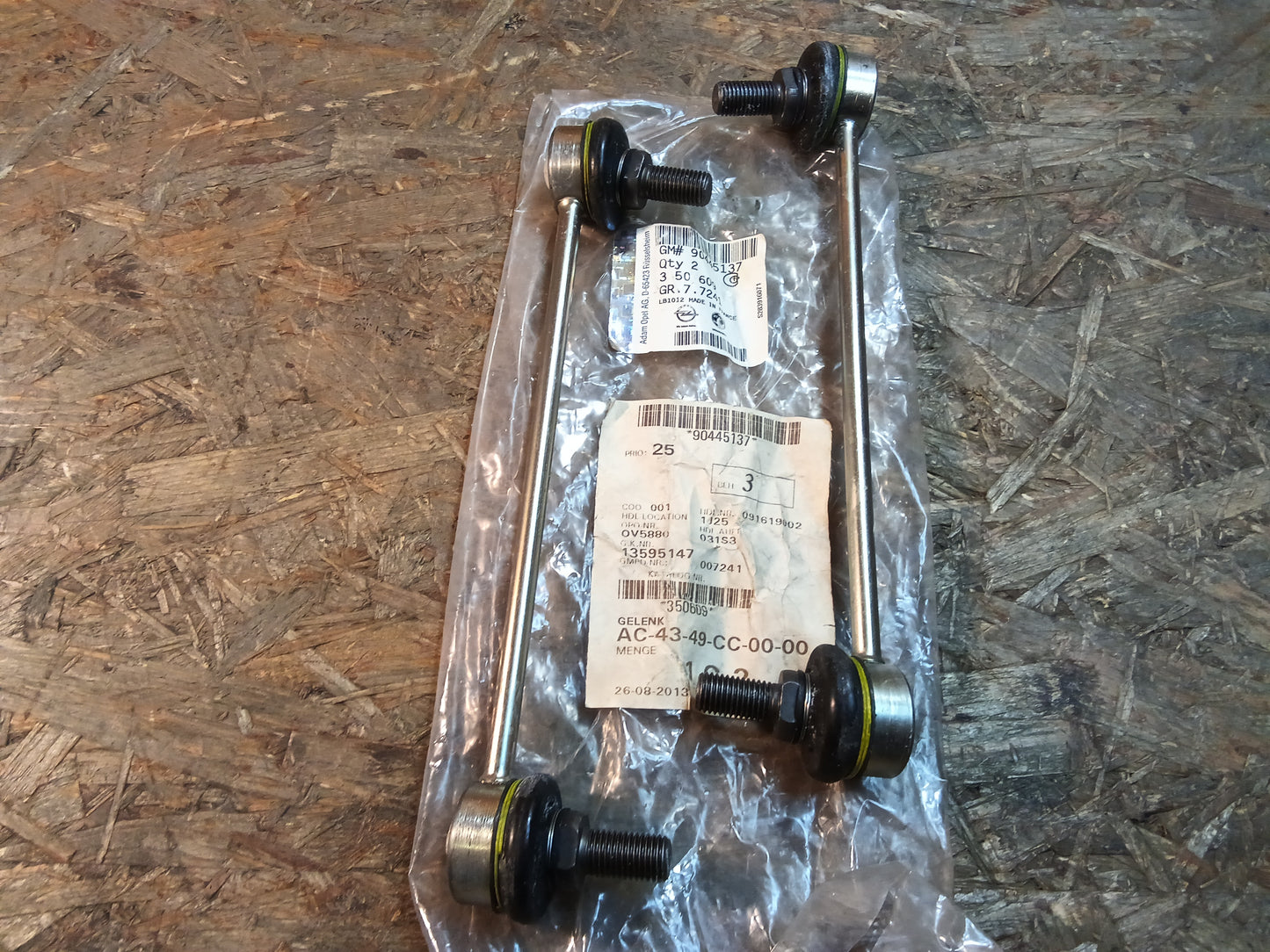 Omega B BJ 86-03 Koppelstangen Set original GM NEU