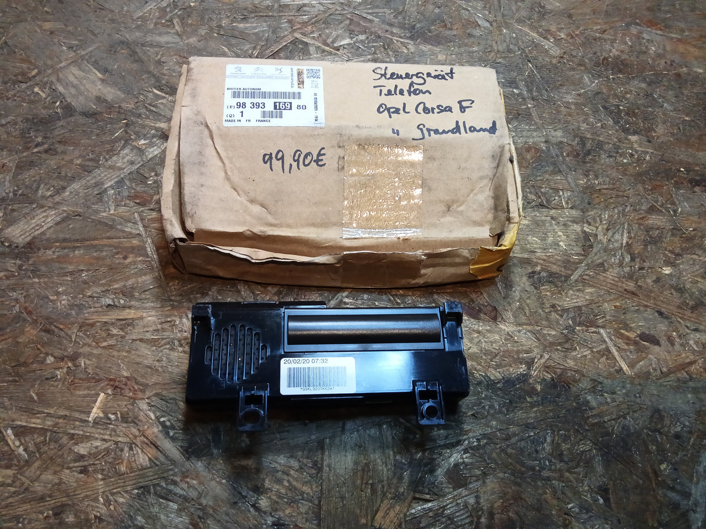 Opel Corsa F, Gandland Steuergerät Telefon original GM NEU