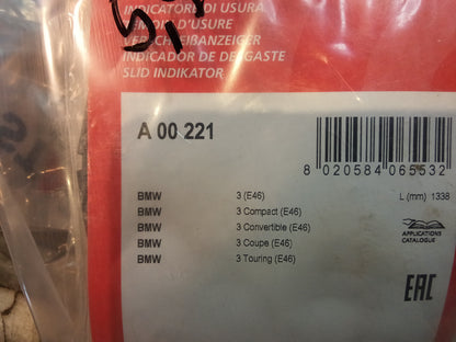 BMW Modelle siehe Bild Warnkontakt Bremsbelagverschleiß original Brembo NEU