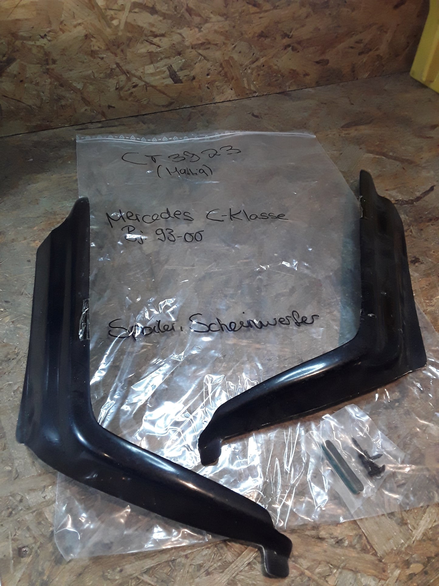 Mercedes C-Klasse Bj 93-00 Spoiler Scheinwerfer original Mattig NEU