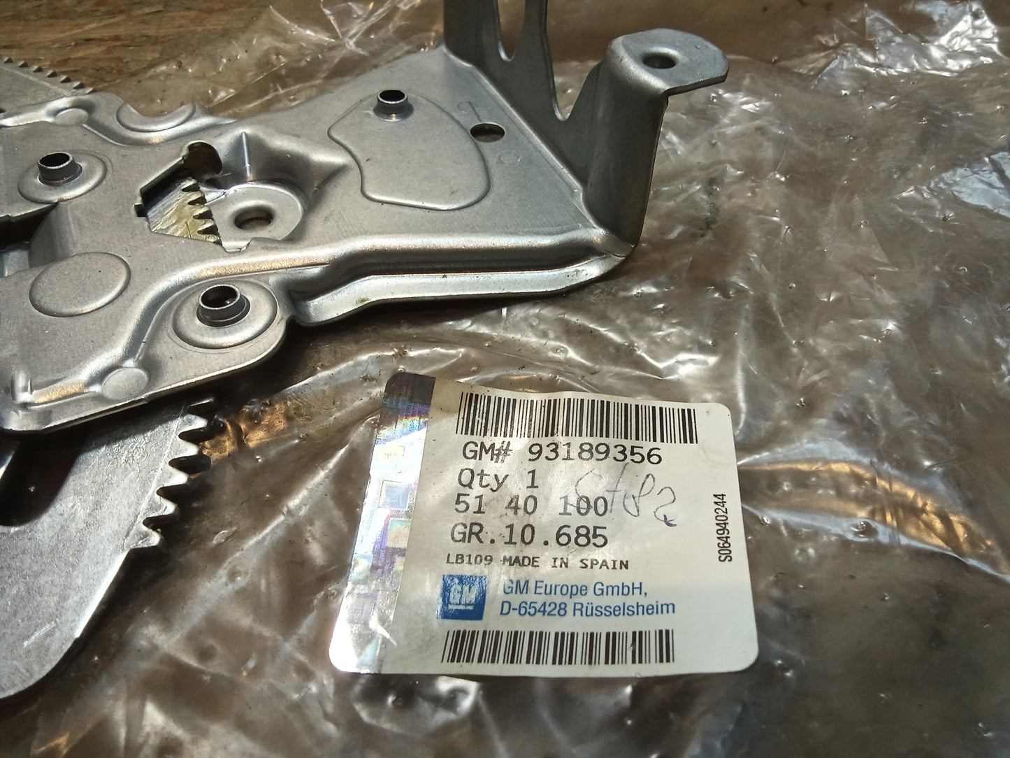 Meriva A/B Fensterheber vorne rechts original GM NEU