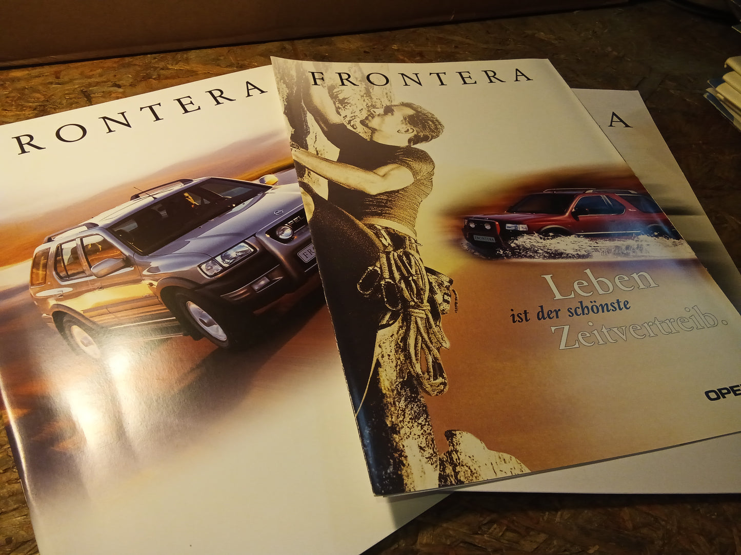 Prospekt Frontera original Opel