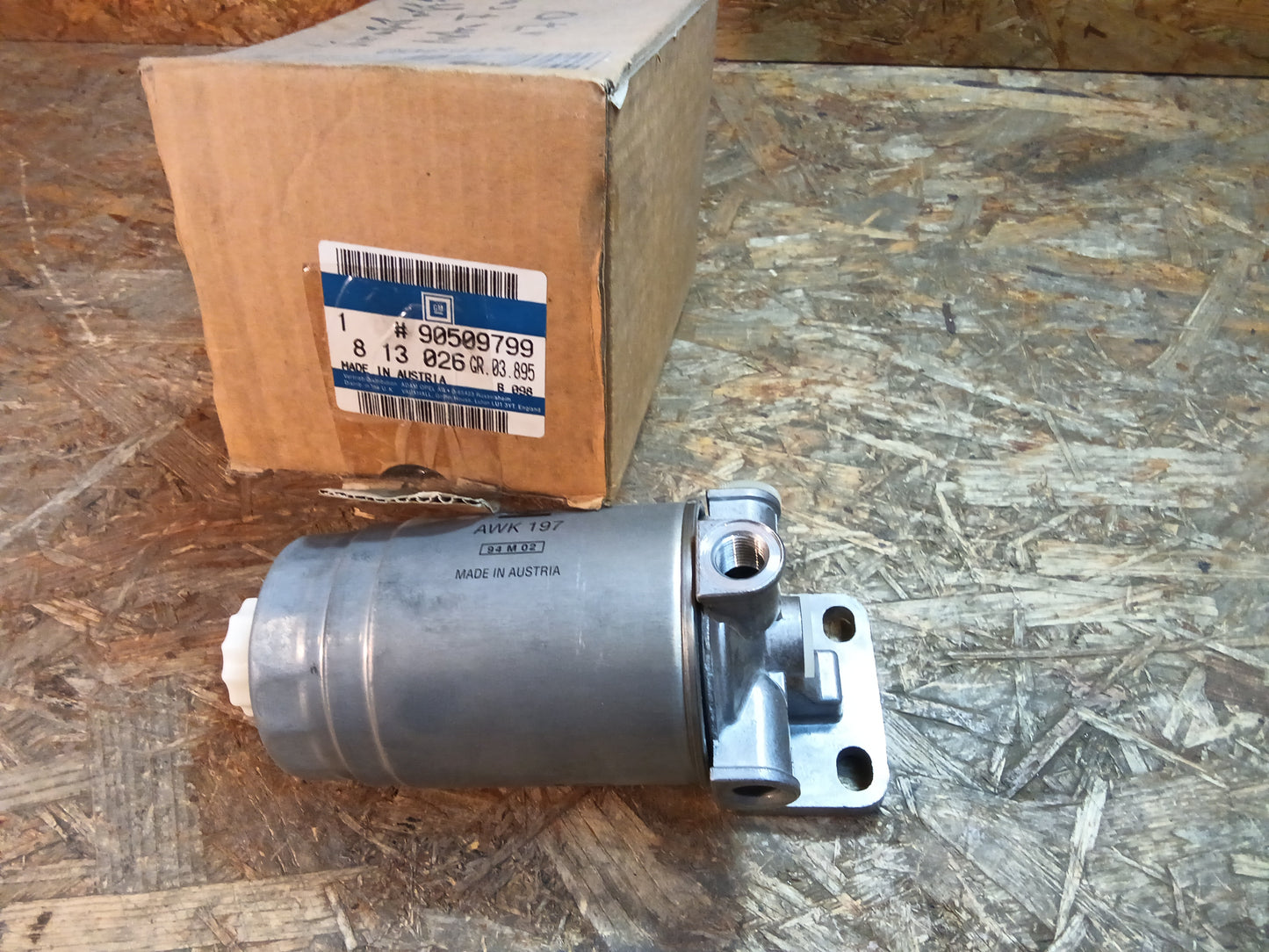 Astra F Caravan 1.7D Kraftstofffilter original GM NEU