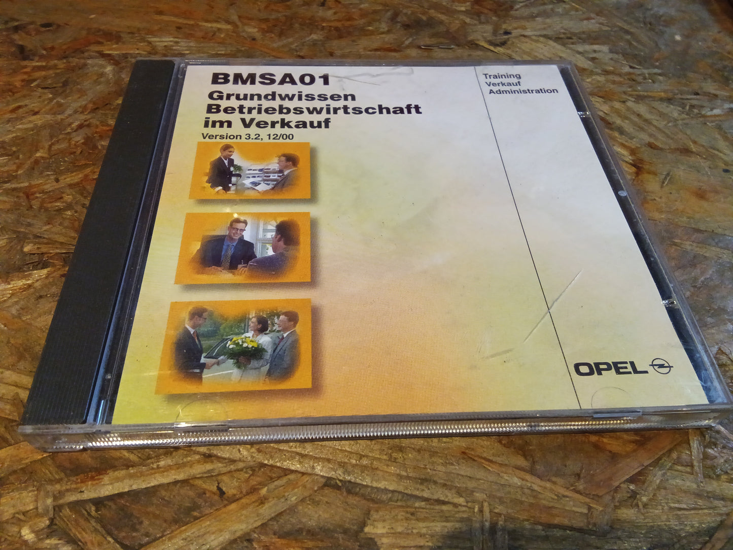 CD BMSA01 Grundwissen Betriebswirtschaft im Verkauf original Opel