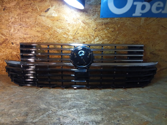 VW T6.1 Multi Trans 19-24 Kühlergrill schwarz glanz Chrom NEU