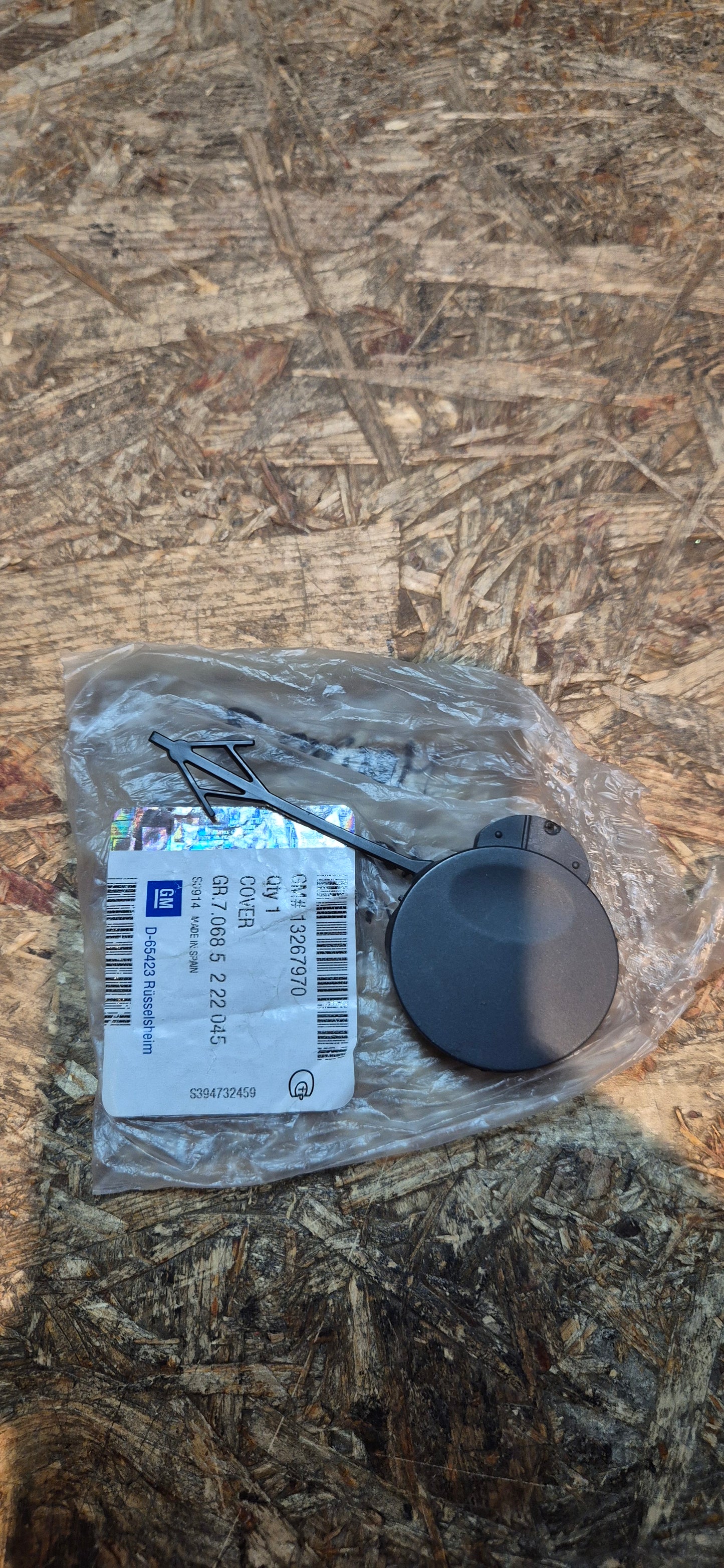 Abdeckung Abschleppöse, Meriva B, Original GM Neu