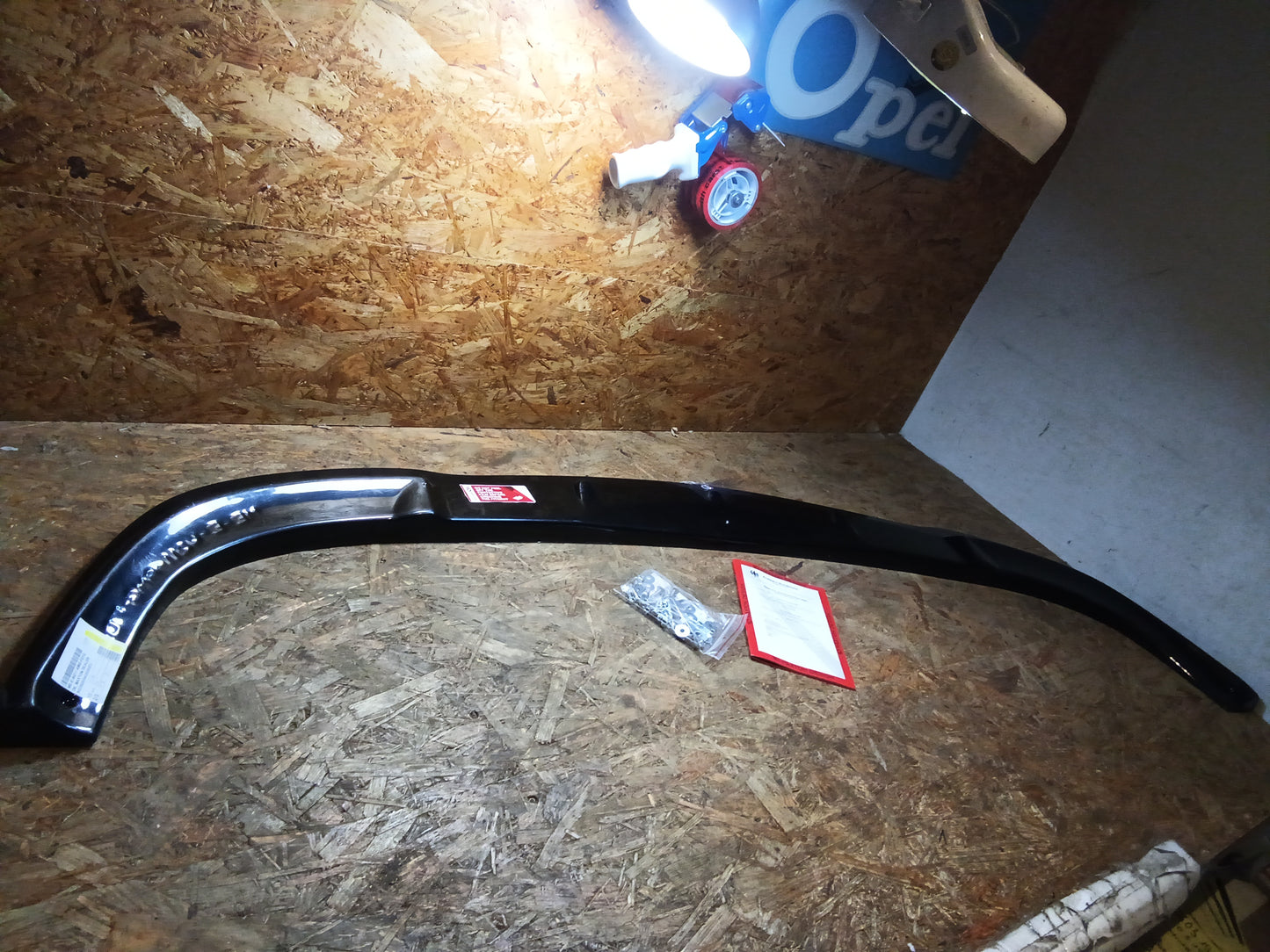 Front Ansatz für MERCEDES E W211 AMG VORFACELIFT schwarz Hochglanz