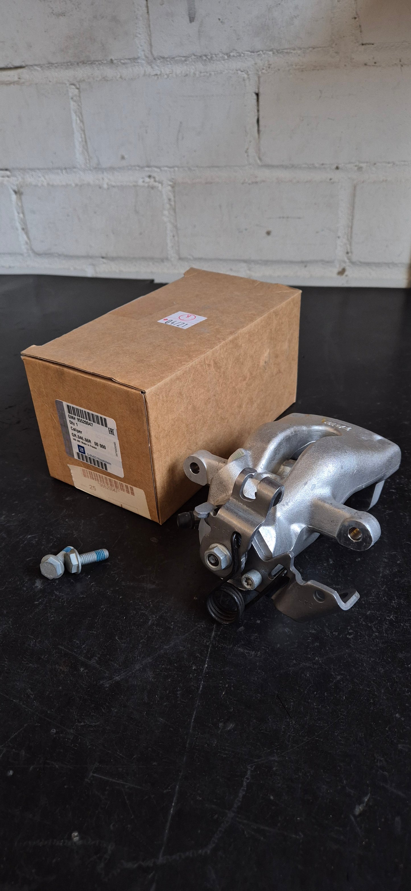 Bremssattel Zafira hinten rechts Original GM Neu