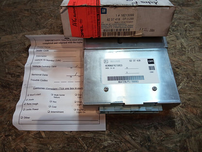 Astra F Corsa B Motorsteuergerät ECU X16SZ original GM NEU
