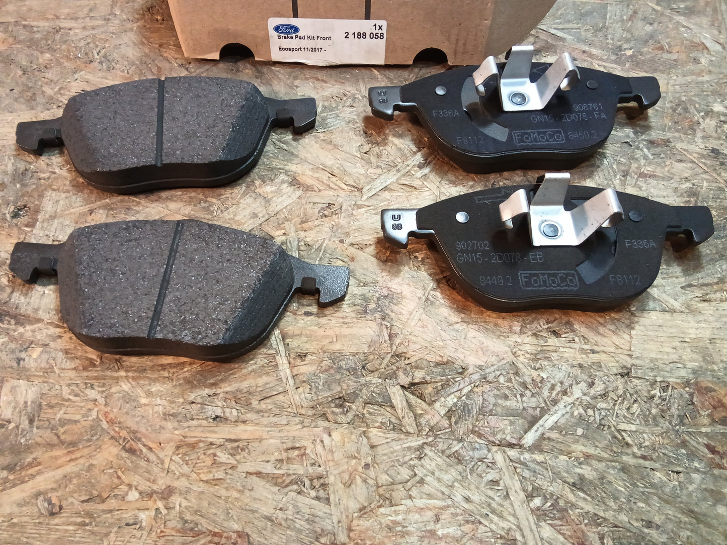 Ford EcoSport BJ 11.2017-... Bremsbeläge original Ford NEU