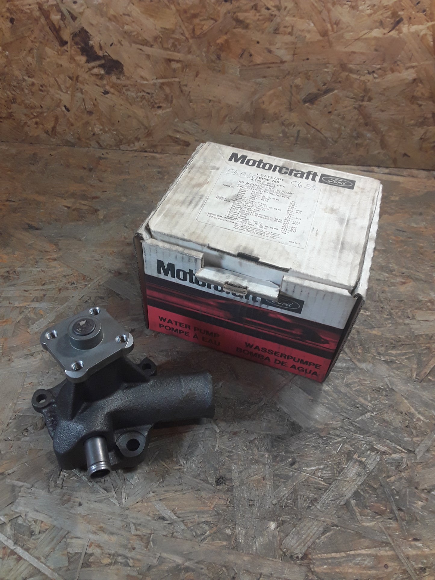 Ford Modelle (siehe Bild) Wasserpumpe original Ford Motorcraft NEU