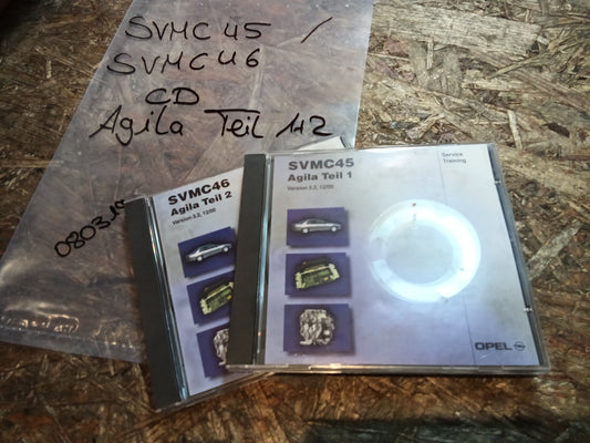 CD Agila Teil 1+2 original Opel NEU